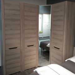 АФИНА А12 Шкаф для одежды и белья Ясень Таормина в Ишиме - ishim.mebel24.online | фото 2