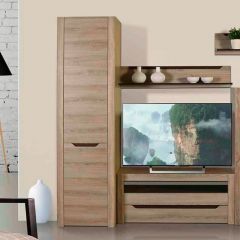 АФИНА А12 Шкаф для одежды и белья Ясень Таормина в Ишиме - ishim.mebel24.online | фото 3