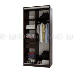 АЛЬЯНС Шкаф-купе (Дуб беленый, Венге) в Ишиме - ishim.mebel24.online | фото 4