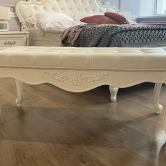 Банкетка Мишель (белый матовый) в Ишиме - ishim.mebel24.online | фото 6