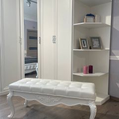 Банкетка Мишель (белый матовый) в Ишиме - ishim.mebel24.online | фото 5