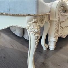Банкетка Мона Лиза (крем) в Ишиме - ishim.mebel24.online | фото 3