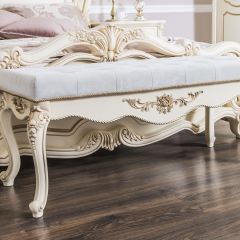Банкетка Мона Лиза (крем) в Ишиме - ishim.mebel24.online | фото 5