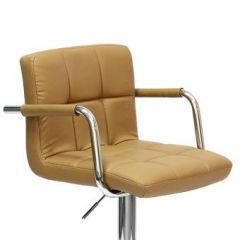 Барный стул Barneo N-69 Kruger Arm Светло-коричневый в Ишиме - ishim.mebel24.online | фото 2