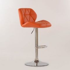 Барный стул Barneo N-85 Diamond оранжевый в Ишиме - ishim.mebel24.online | фото 2