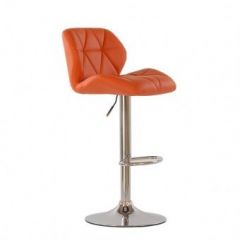 Барный стул Barneo N-85 Diamond оранжевый в Ишиме - ishim.mebel24.online | фото 1