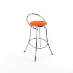 Барный стул Фуриант оранжевый-843 в Ишиме - ishim.mebel24.online | фото