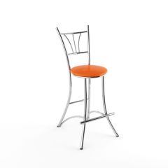 Барный стул Трилогия оранжевый-843 в Ишиме - ishim.mebel24.online | фото