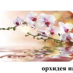 БОСТОН - 3 Стол раздвижной Орхидея на воде 1100/1420 опоры Триумф в Ишиме - ishim.mebel24.online | фото 2