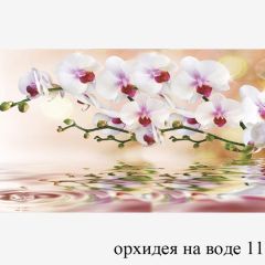 БОСТОН - 3 Стол раздвижной Орхидея на воде 1100/1420 опоры Триумф в Ишиме - ishim.mebel24.online | фото 3