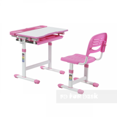 Комплект парта + стул трансформеры Cantare Pink в Ишиме - ishim.mebel24.online | фото 2