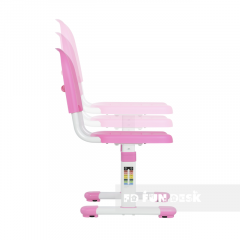 Комплект парта + стул трансформеры Cantare Pink в Ишиме - ishim.mebel24.online | фото 7