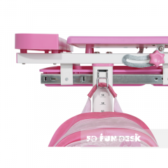 Комплект парта + стул трансформеры Cantare Pink в Ишиме - ishim.mebel24.online | фото 5