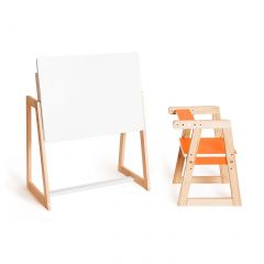 Детская растущая парта и стул Я САМ "Краски" (Оранжевый) в Ишиме - ishim.mebel24.online | фото 5