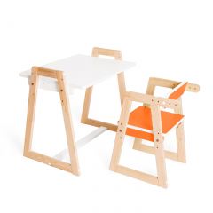 Детская растущая парта и стул Я САМ "Краски" (Оранжевый) в Ишиме - ishim.mebel24.online | фото 7