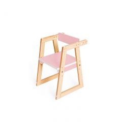 Детская растущая парта и стул Я САМ "Краски" (Розовый) в Ишиме - ishim.mebel24.online | фото 9