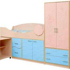 Набор мебели для детской Юниор -12.2 (700*1860) МДФ матовый в Ишиме - ishim.mebel24.online | фото