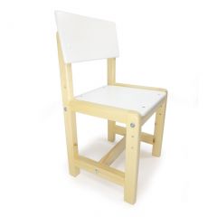 Детский растущий комплект стол и стул  Я САМ "Лофт" (Белый, Сосна) в Ишиме - ishim.mebel24.online | фото 5