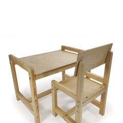 Детский растущий комплект стол и стул Я САМ "Лофт" (Береза, Сосна) в Ишиме - ishim.mebel24.online | фото 7