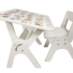 Детский растущий стол-парта и стул Я САМ "Умка" (Алфавит) в Ишиме - ishim.mebel24.online | фото 3