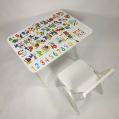 Детский растущий стол-парта и стул Я САМ "Умка" (Алфавит) в Ишиме - ishim.mebel24.online | фото 4