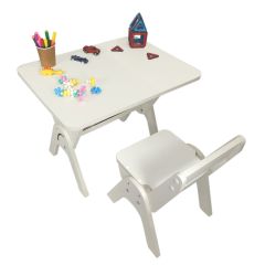 Детский растущий стол-парта и стул Я САМ "Умка" (Белый) в Ишиме - ishim.mebel24.online | фото 3