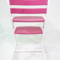 Детский растущий стул Конёк Горбунёк Комфорт (Бело-розовый) в Ишиме - ishim.mebel24.online | фото 5