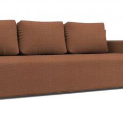 Диван Алиса 4 Shaggy HONEY - Teos Dark Brown в Ишиме - ishim.mebel24.online | фото