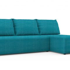 Диван угловой Алиса Shaggy AZURE без подлокотников в Ишиме - ishim.mebel24.online | фото