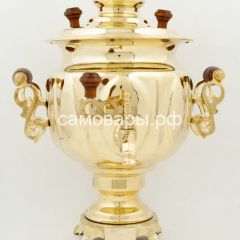 Электрический самовар на 3 л формы "Овал" в наборе №1, с защитой от выкипания в Ишиме - ishim.mebel24.online | фото 5