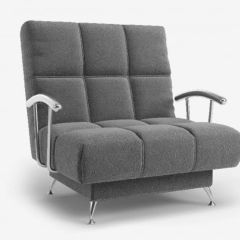 ФИНКА-2 Кресло с подлокотниками хром ПОНИ 12 в Ишиме - ishim.mebel24.online | фото 1