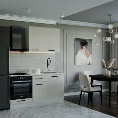 Кухонный гарнитур Шампань 1600 (Стол. 26мм) в Ишиме - ishim.mebel24.online | фото