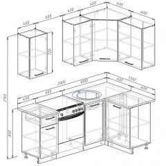 Кухонный гарнитур угловой Бланка 2000х1200 (Стол. 26мм) в Ишиме - ishim.mebel24.online | фото 2