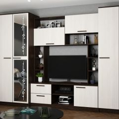 АВРОРА Гостиная (Венге/Анкор светлый) в Ишиме - ishim.mebel24.online | фото 2