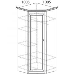 Гостиная Флоренция 4 Дуб оксфорд в Ишиме - ishim.mebel24.online | фото 6