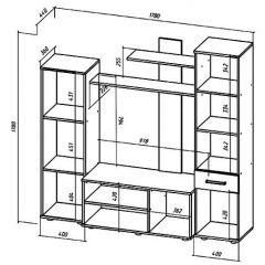 ИБИЦА Гостиная (ЯШС/ЯШТ) в Ишиме - ishim.mebel24.online | фото 2