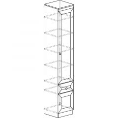 Гостиная Инна 6 Денвер темный в Ишиме - ishim.mebel24.online | фото 5