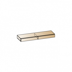 Гостиная Камелия Композиция 11 (Снежный ясень - серый) в Ишиме - ishim.mebel24.online | фото 6