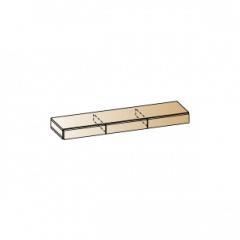 Гостиная Камелия Композиция 2 (Гикори Джексон темный) в Ишиме - ishim.mebel24.online | фото 6