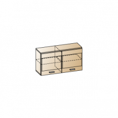 Гостиная Камелия Композиция 5 (Гикори Джексон светлый) в Ишиме - ishim.mebel24.online | фото 7