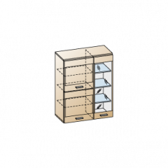 Гостиная Камелия Композиция 6 (Снежный ясень - серый) в Ишиме - ishim.mebel24.online | фото 2