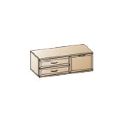 Гостиная Карина Композиция 24 (Гикори Джексон светлый) в Ишиме - ishim.mebel24.online | фото 5