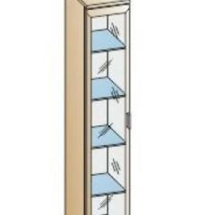 Гостиная Мелисса Композиция 1 (Гикори Джексон светлый) в Ишиме - ishim.mebel24.online | фото 5