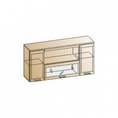 Гостиная Мелисса Композиция 2 (Гикори Джексон светлый) в Ишиме - ishim.mebel24.online | фото 5