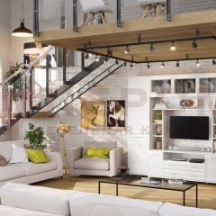 Гостиная Мелисса Композиция 4 (Снежный Ясень) в Ишиме - ishim.mebel24.online | фото