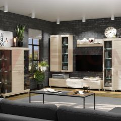 Гостиная Мелисса Композиция 6 (Ясень Асахи) в Ишиме - ishim.mebel24.online | фото