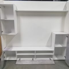 Гостиная МГС 4 (Белый/Цемент светлый) в Ишиме - ishim.mebel24.online | фото 3