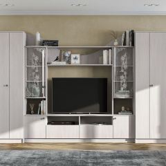 Гостиная МГС 8 Исполнение 1 (Ясень Анкор светлый) в Ишиме - ishim.mebel24.online | фото