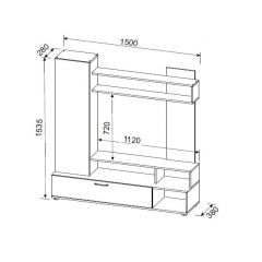 Гостиная МГС 9 (Белый/Цемент светлый) в Ишиме - ishim.mebel24.online | фото 4