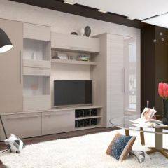 Стенка Монако МДФ в Ишиме - ishim.mebel24.online | фото